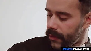 FamilyTwink - Catholic Boy Ryan Jacobs Punished by Father Teddy Torres